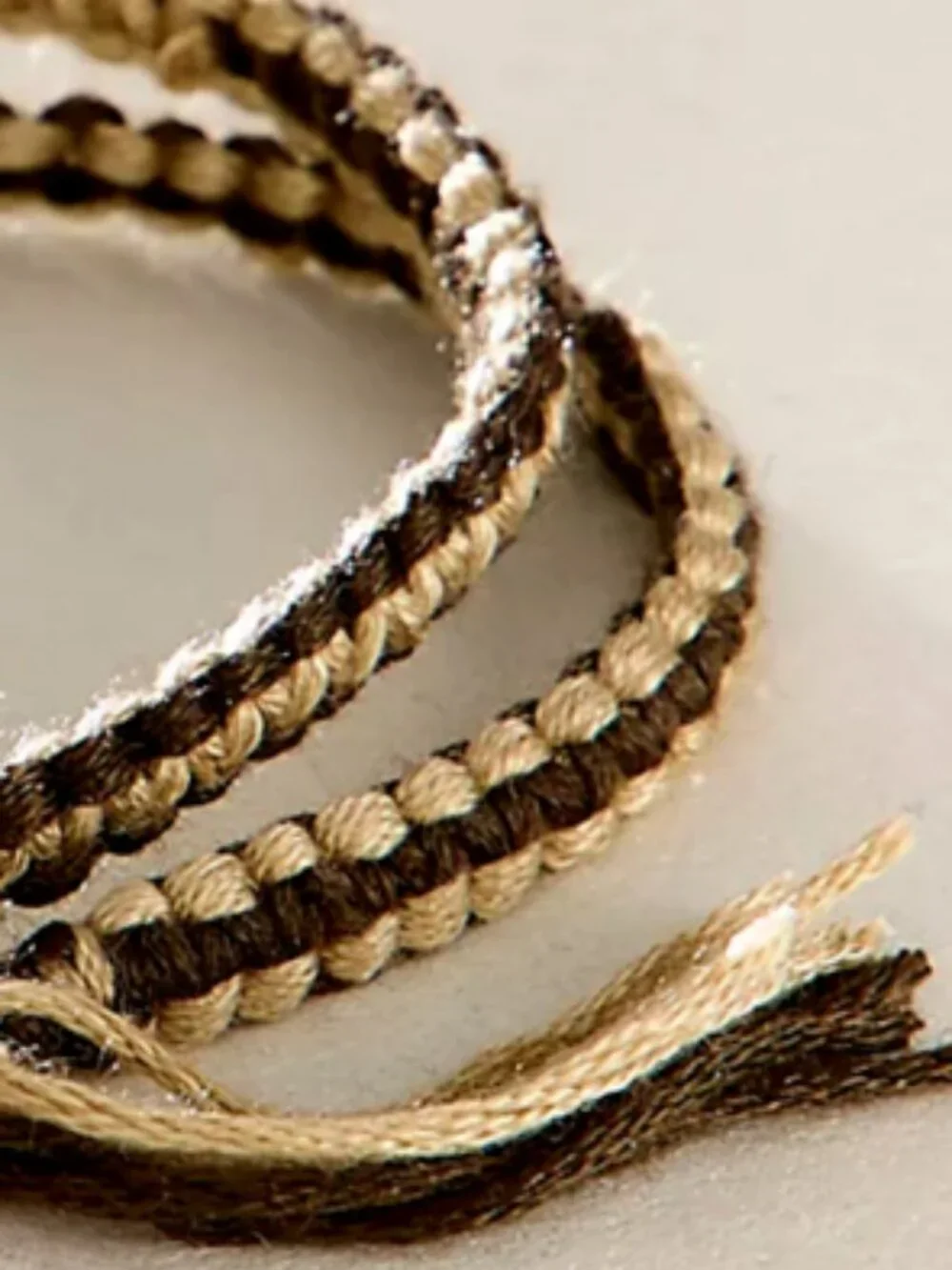 NWT Free People Double Wrap Bracelet Chocolate